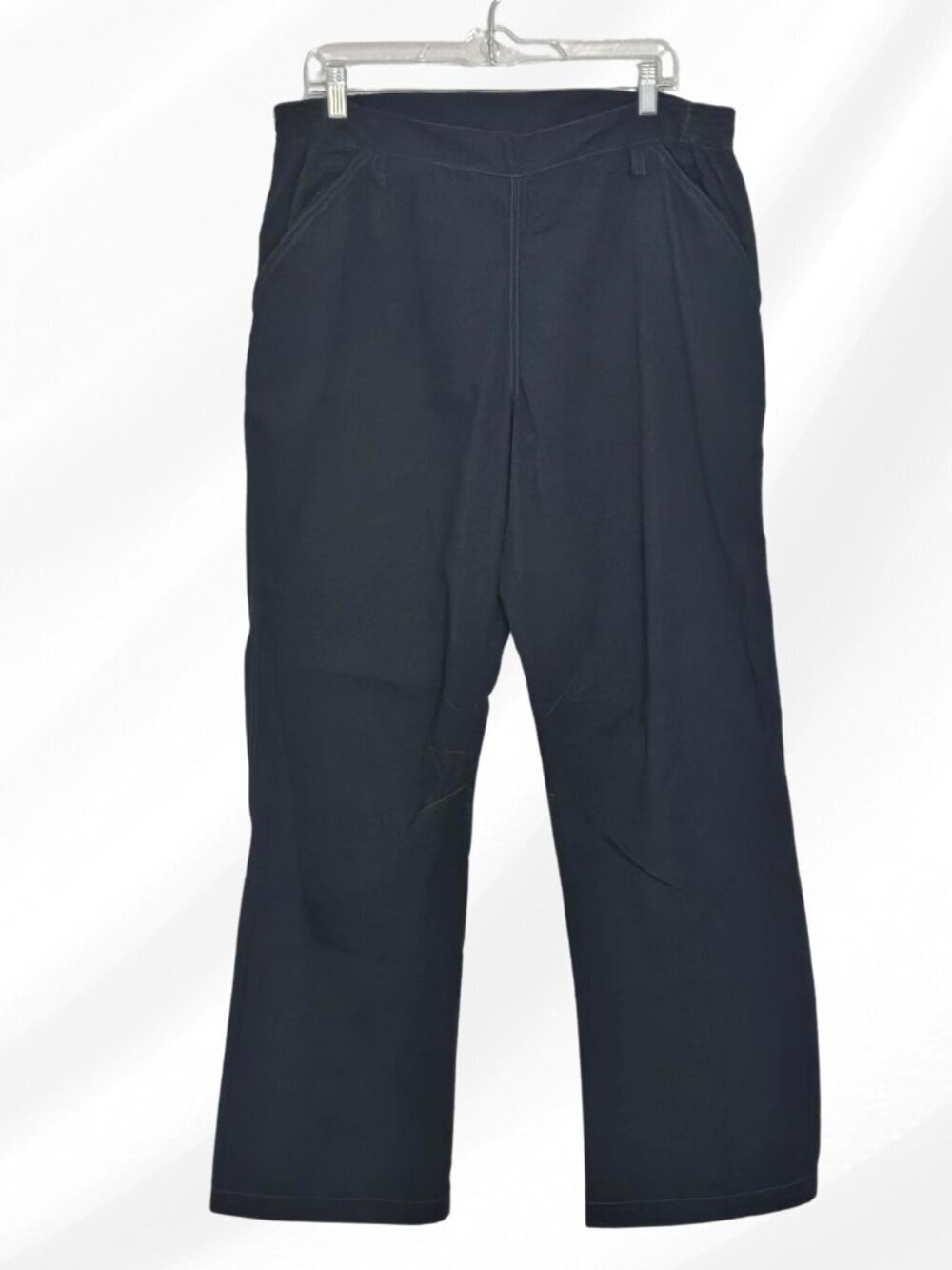 SCRUBS Black Scrub Pants Size L Average Medical Nursing Uniform